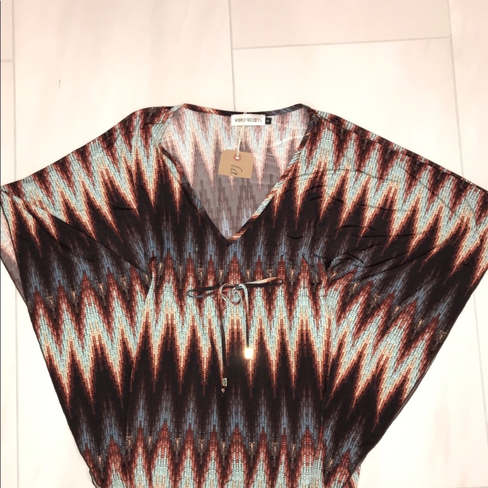 Unique dress cover-up/beach swim top from boutique